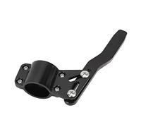 Keenso Kit de Posición hacia Arriba de la Palanca de Señal de, Extensor de Varilla de de Aleación de Aluminio para Volante con Superficie Lisa, Ajuste Universal para (BLACK)