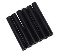Keenso Kit de Reparación de Visera Parasol, 6 Tubos de Goma Negros para el Reemplazo de la Varilla de la Visera, para Modelos SUV Todoterreno de 2007 a 2018.