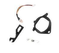 Keenso Kit de Soporte de Ventilador de Refrigeración Mini para Dreamcast | Construcción duradera de ABS, diseñada para sistemas GDROM, funcionamiento silencioso, cable personalizado incluido