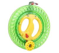 Keenso Línea de Pesca ABS, línea Trenzada de Pesca multifunción Rueda de Pesca en el mar Accesorio de Carrete de Pesca Azul, Verde(Verde)