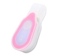 Keenso Linterna con Clip, Linterna Manos Libres con Clip para Ropapara Ropa O Mochila, Correr De Noche, Excursiones, Paseos, Acampadas, 3 Modo De Luz Led (Rosa) Enfermera en apuros