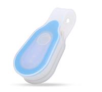 Keenso Linterna con Clip, Linterna Manos Libres con Clip para Ropapara Ropa O Mochila, Correr De Noche, Excursiones, Paseos, Acampadas, 3 Modo De Luz Led (Azul)