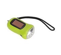 Keenso Linterna LED Solar de Manivela Compacta para Actividades de Emergencia Al Aire Libre para Acampar Automóviles