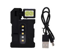 Keenso Linterna Recargable, Mini Linternas Portátiles con Magnético para Acampar, Emergencia, Senderismo