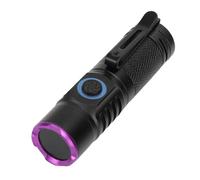 Keenso Linterna UV, Linternas de Luz Negra de 365 Nm para Curado de Resina, Detección de Fugas, Viajes