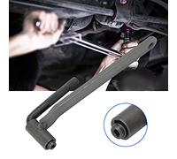 Keenso Llave Cuadrada de con Cabezal de Transmisión Cuadrada y Cebada Hexadecimal, Diseño de Transmisión Mecánica, Ideal para Mantener Automóviles y Uso Doméstico de 140 Mm/5.5 Pulgadas (8 mm