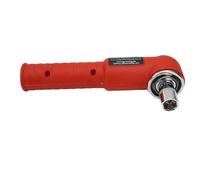 Keenso Llave de Extensión de ángulo Recto de 1/2 Pulgada, Extensor de Llave Compensada Duradera para Reparaciones Automotrices, Juego de 3 Piezas de Acero de Aleación Roja