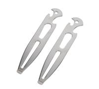 Keenso Llave de Tapa de Gasolina para Barco de Acero Inoxidable, Llave de Placa de Llenado, Herramienta de Llenado de Yate con Abridor de Botellas para Reemplazo de Tanque de Agua y, 2 (B)