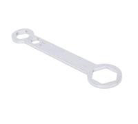 Keenso Llave para Eje de Motocicleta, Herramienta de Extracción con Marcas de Tamaño Grabadas, para Desmontar los Ejes Delanteros y Traseros de la Mayoría de las Motocicletas