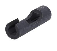 Keenso Llave para Tuercas de Línea de, Accionamiento de 1/2 pulg., Acero Al Cromo Vanadio, Extracción Eficiente para Sujetadores en Líneas de Inyectores, Tubos Doblados, Sensores EGT (13 mm)