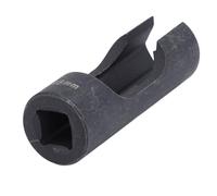 Keenso Llave para Tuercas de Línea de, Accionamiento de 1/2 pulg., Acero Al Cromo Vanadio, Extracción Eficiente para Sujetadores en Líneas de Inyectores, Tubos Doblados, Sensores EGT (18mm)