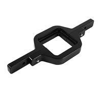 Keenso Luz de remolque de embrague, aleación de aluminio impermeable Hitch Hitch Light Mount 2 pernos diseño para su camión, SUV, remolque de remolque con remolque de 3 pulgadas