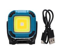 Keenso Luz de Trabajo con Imán, Base de Imán Fuerte, ángulo de Iluminación Ajustable, Luz de Trabajo de 1200mah para Reparación de Automóviles, Emergencia para Acampar (W892-1)