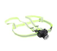 Keenso Luz para Correr de Alta Visibilidad, Chaleco Reflectante Ajustable 360 con Brillo de 500 LM y Diseño Impermeable IPX4 para Correr y Andar en Bicicleta Al Aire