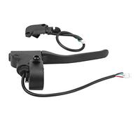 Keenso Mango de freno de scooter eléctrico, palanca de freno de scooter eléctrico de aleación de aluminio con cable Hall para M365/Pro