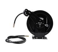 Keenso Manguera de Alta Presión para Lavadora de Alta Resistencia, Carrete de 32.81 Pies, Rebobinado Automático para Lavado a Presión con Cable Principal de 4.9 Pies para Aire, Aceite, Agua, 4000