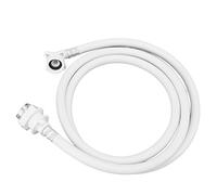 Keenso Manguera de entrada de agua para lavadora, tubo de lavado de PVC, flexible y suave, para lavadora automática (2 m)