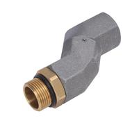 Keenso Manguera de Giratoria, Conector de Giratorio, Metal Giratorio de 360 °, Resistente Al Desgaste, para Transferencia de Gasolina, Abastecimiento de en Varios Planos (3/4 pulgada)