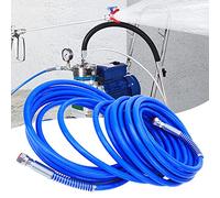 Keenso Manguera de Pulverización de Laca de 1/4 Pulgada Tubo de Fibra Flexible 3265PSI 13 Metros (43 pies) de Longitud Tubo Interno de Nylon Adecuado para de Pintura y Rayos Líquidos SAE 100 R8