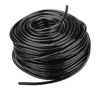 Keenso Manguera de Riego de Agua de Jardín de Plástico PVC Industrial Resistente para Césped (50 m / 164 pies)