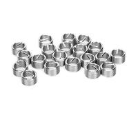 Keenso Manguito de Reparación de Roscas 20 Piezas M12 X 1,5 Insertos de Acero Inoxidable para Pernos y Tornillos en Maquinaria Hidráulica (1D)