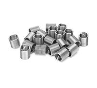 Keenso Manguito de Reparación de Roscas 20 Piezas M12 X 1,5 Insertos de Acero Inoxidable para Pernos y Tornillos en Maquinaria Hidráulica (2D)