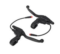 Keenso Manija de Freno de Scooter Eléctrico, 1 par de Palanca de Freno Izquierda Derecha de 10 Pulgadas con Conector de 2 Pines a Prueba de Lluvia para M4, M4 PRO