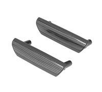 Keenso Manija de Puerta de Coche, 2 Piezas de Estilo de Fibra de Carbono Manija de Puerta Interior de Coche Reemplazo de Manija de Puerta Interior para T5 2003-up Tiradores de puertas interiores