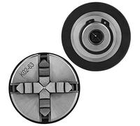 Keenso Manual de Torno para Trabajar la Carpintería - 4 Jaw Autointegro K02-63/m14 Chuck - Alta Precisión, Gran Rango de Sujeción Tornio de Metal Chuck, Piezas de Torno de Adecuado para de Carpintería
