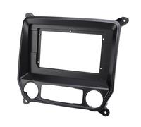 Keenso Marco de Panel Estéreo de Radio de Coche 2Din, Embellecedor de Panel de Salpicadero de Navegación de Aspecto Elegante para 1500 2500 3500 2014 a 2018, con Material ABS de (Sin Cable de