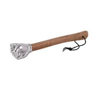 Keenso Martillo de Puño Multiusos, Cabeza de Acero Inoxidable Duradera para Reparación del Hogar y Actividades Al Aire Libre, único de 14,37 Pulgadas