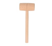 Keenso Mazo de Madera, 2 uds., Martillo Portátil Multiusos para Instalación de Muebles y Carpintería, Elaborado con Madera de Primera Calidad (Medio)