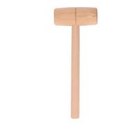 Keenso Mazo de Madera, 2 uds., Martillo Portátil Multiusos para Instalación de Muebles y Carpintería, Elaborado con Madera de Primera Calidad (Pequeña)