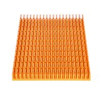 Keenso Mediante de Aluminio de Calor Dorado Premium, Conductividad Térmica Alta, Reduce la Falla del Hardware - 120 X 64 X 6 Mm