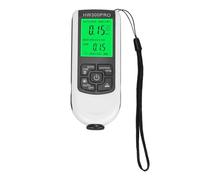 Keenso Medidor de Espesor de Pintura, Medidor de Espesor de Revestimiento Digital ABS, Probador Portátil de Alta Precisión, 2 Pilas AAA, para Uso Industrial en Laboratorio de Construcción en el