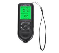 Keenso Medidor de Espesor de Pintura, Medidor de Espesor de Revestimiento Digital ABS, Probador Portátil de Alta Precisión, 2 Pilas AAA, para Uso Industrial en Laboratorio de Construcción en el
