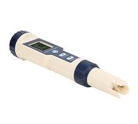 Keenso Medidor de PH Digital, Probador Portátil de Calidad del Agua con Compensación Automática de Temperatura para Uso Doméstico, Jardín y Laboratorio