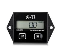 Keenso - Medidor digital de tacómetro con pantalla LCD para 2/4 tiempos, para motor de gas