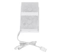 Keenso Memoria de Efecto de Luz Sincronizada ARGB Altamente Eficiente Disipador de Calor Activo Enfriador de RAM de Doble Ventilador para DDR5, Mejora el Rendimiento de la Computadora, Entusiastas