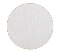 Keenso Mesa Redonda para RV, Mesa de Comedor Antideslizante de Madera Maciza de 17,7 Pulgadas con Tornillos de Montaje para Barcos, Yates, Cubierta RV