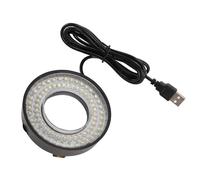 Keenso Microskopring Ajustable -Iluminación de Iluminación USB Estereocroscopios de Laboratorio para la Fuente de Luz para Velocidades