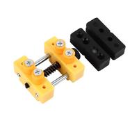 Keenso Mini Bancos Vice Clamp Light Aluminio Micro-Drilling Machine Presione Jums para Objetos de 0-55 Mm para el Modelo de Observación de Joyas