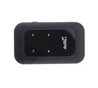Keenso Mini Enrutador WiFi Portátil con Ranura de Tarjeta SIM para para, Diseño Delgado Liviano Negro 1 Paquete
