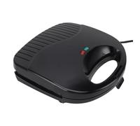 Keenso Mini Gofrera Eléctrica Antiadherente, Temperatura Ajustable de Doble Cara para Amantes de los Pasteles de Desayuno, Material de Acero Inoxidable