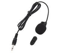 Keenso Mini Micrófono Lavalier con Clamp/Holder con Cable, Reducción Inteligente de Ruido para una Grabación de Sonido Clara, Latencia Ultrabaja para Cantantes y Artistas