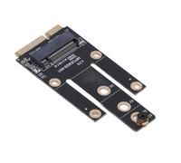 Keenso Mini PCIe a M.2 NGFF Adaptador de Tecla B para Módulos Inalámbricos, Admite Varios Tipos de Tarjetas de Red, Ideales para Usuarios de PC/portátiles de Escritorio