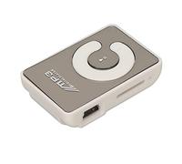 Keenso Mini Reproductor de Música MP3, Portátil y Duradero, Ligero, con Ranura para Tarjeta de Memoria, Abrazadera Trasera/Soporte para Reproductor para la Escuela Diaria, Conveniente para Viajes y