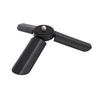 Keenso Mini Trípode para Cámara, Trípode de Plástico Liviano para Cámara Web de Escritorio con 1 4 Tornillos, Soporte Portátil Desmontable para Videollamadas de Transmisión de Vlog, para 2