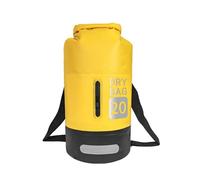 Keenso Mochila a Prueba de Agua de PVC, Paquete de Gran Capacidad, Bolsa Seca a Prueba de Agua de Tela de Malla de PVC 500D para Acampar, Senderismo y Viajes (un Paquete)