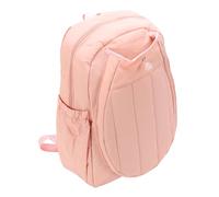 Keenso Mochila de Tenis Mochila para Raqueta de Tenis de Poliéster con Funda Acolchada para Raqueta, Bolsillo para Zapatos y Compartimento para Computadora Portátil de 15,6 Pulgadas para Cancha,